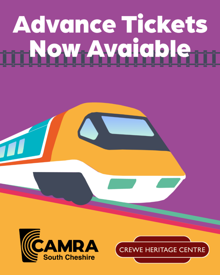 Crewe Rail Ale Festival 2026 –  Arriving Soon!