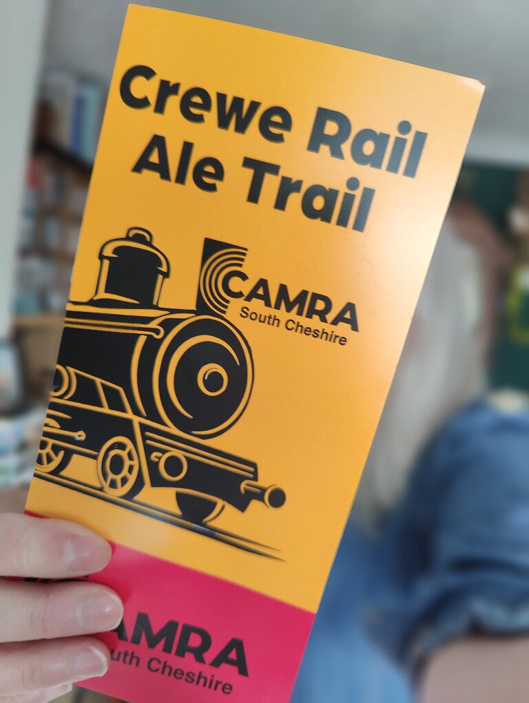 Crewe Rail Ale Trail launch at the Crewe Heritage Centre